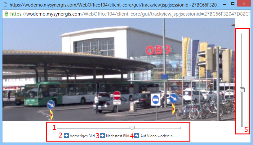 Fenster zur Panoramaanzeige Fenster zur Panoramaanzeige