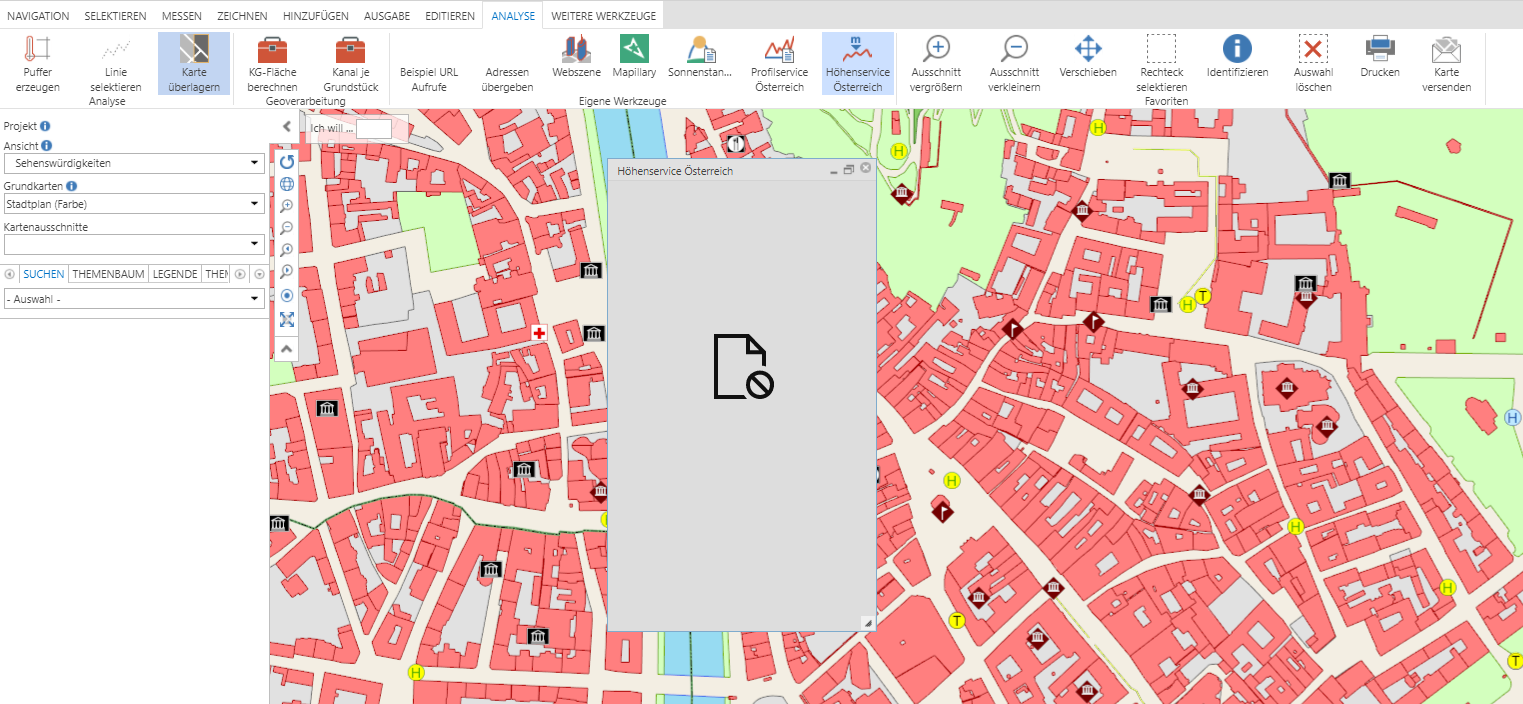 Öffnen von Popups oder iFrames nicht möglich Öffnen von Popups oder iFrames nicht möglich