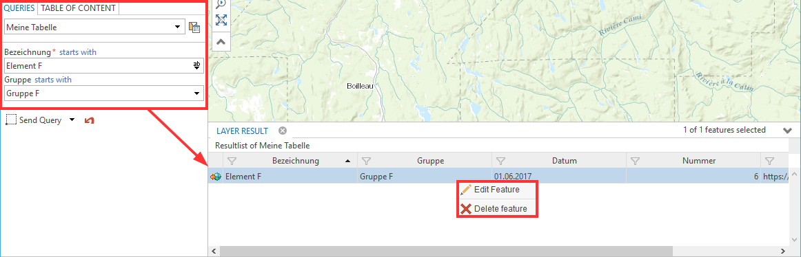 Edit action "Edit" which is open via an opened search result Edit action "Edit" which is open via an opened search result
