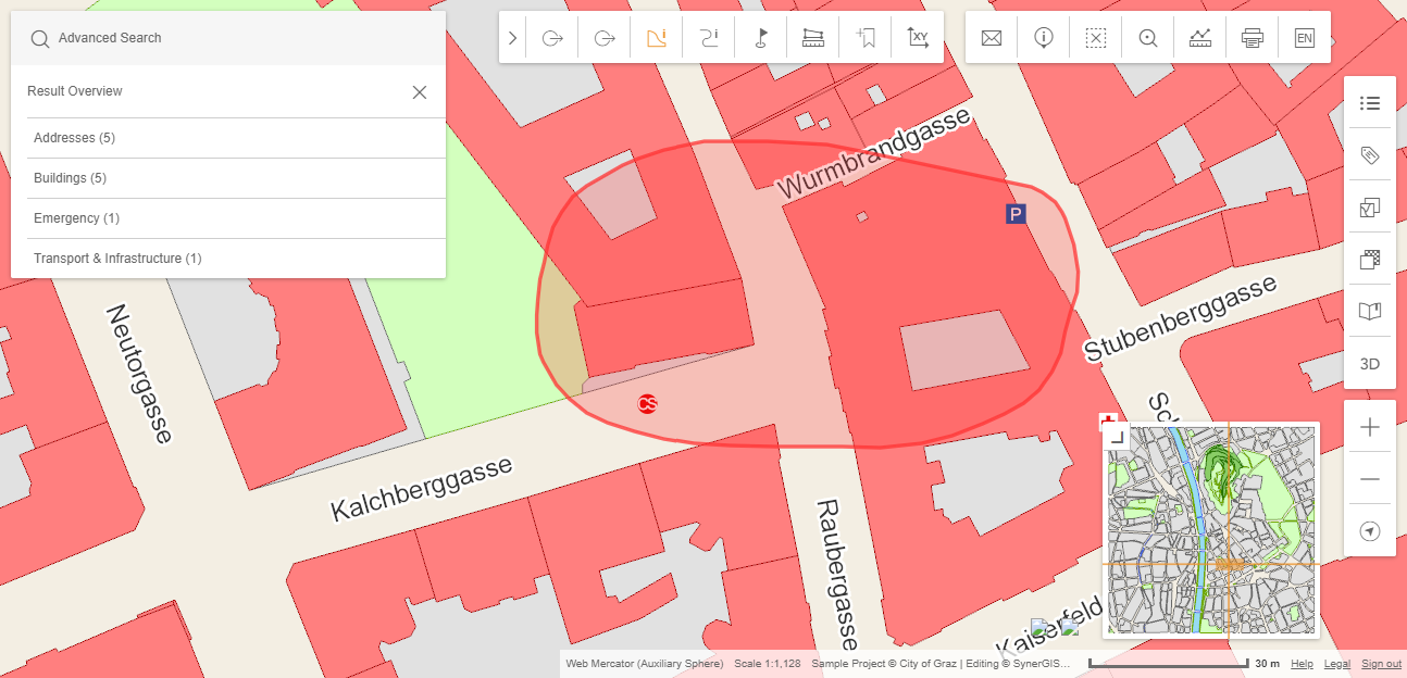 Select Area in WebOffice flex client
