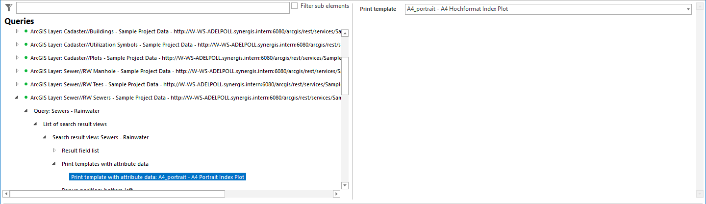 Setting in the WebOffice author standalone