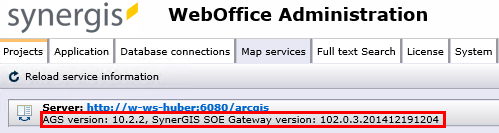 ArcGIS for Server & Server Object Extension Software Version ArcGIS for Server & Server Object Extension Software Version