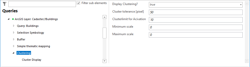 Clustering configuration - WebOffice Category