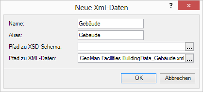 XML-Daten einbinden