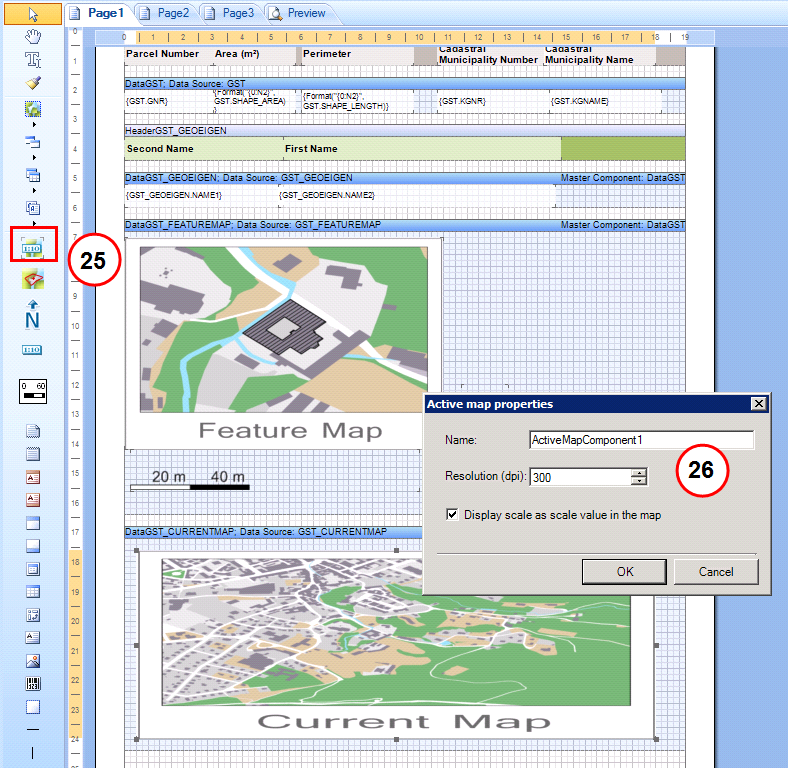 Inserting the Current Map Inserting the Current Map