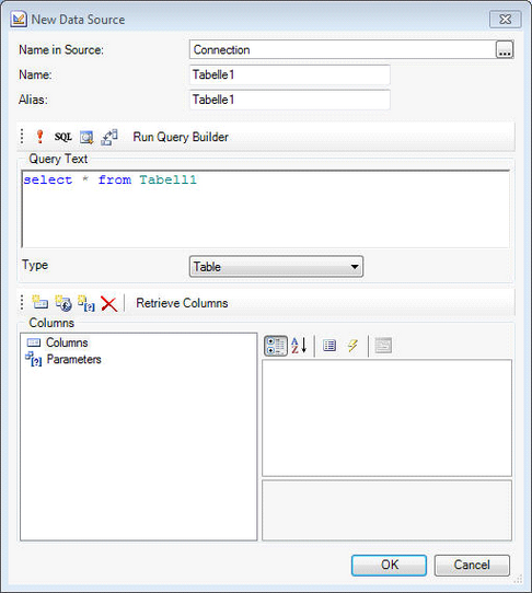 Select data Select data