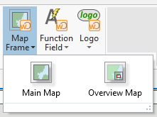 VertiGIS Printing Layout Designer - Map Frame