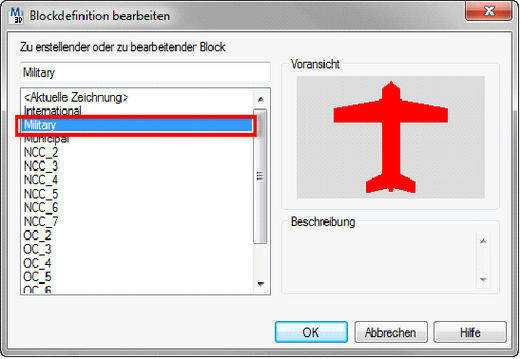 Block für Airport - Military
