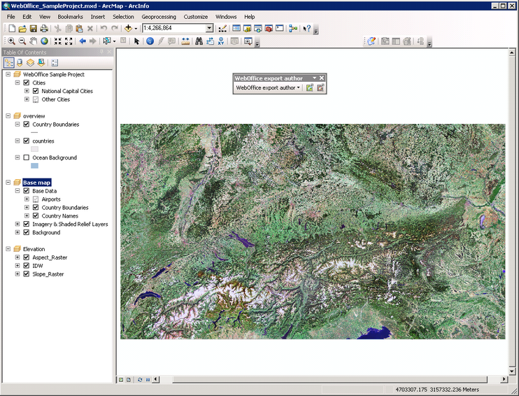 WebOffice Sample Projekt