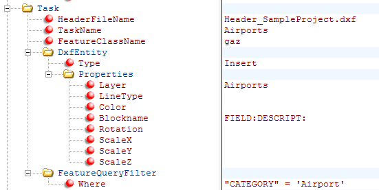 Konfiguration Airports