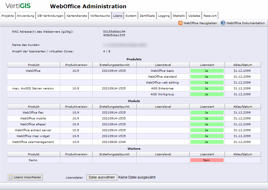 SynAdmin - Reiter Lizenz