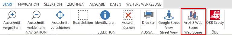 Webszene-Button