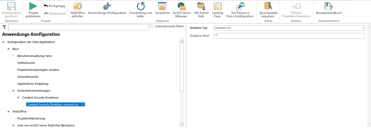 Direktive connect-src 