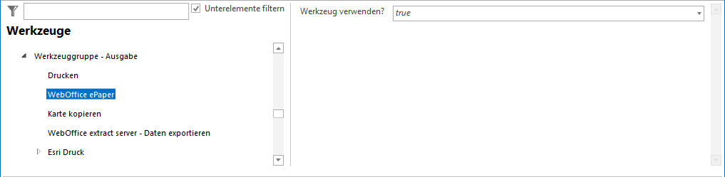 Konfiguration WebOffice ePaper