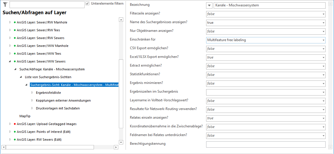 Suchergebnis-Sicht eingeschränkt für "Freies Beschriften mehrerer Objekte (Multifeature free labeling)"
