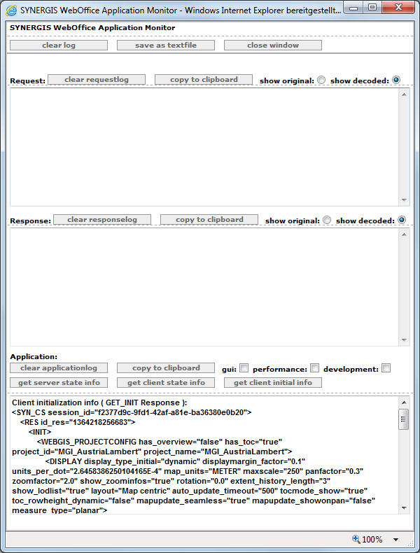 Log monitor Log monitor