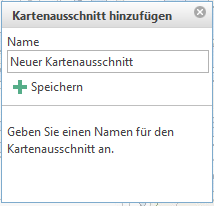 Hinzufügen eines Kartenauschnittes