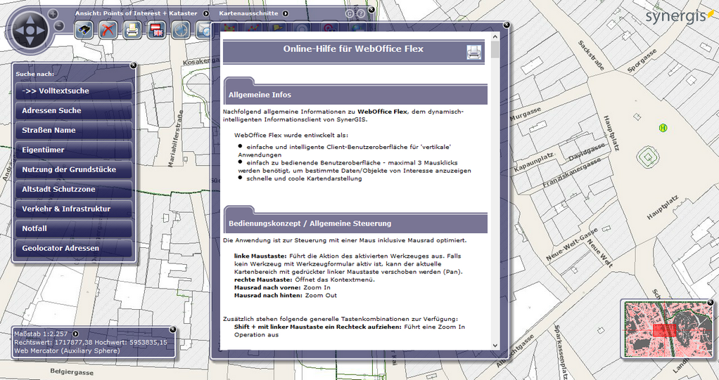 Online Hilfe im flex Client Online Hilfe im flex Client