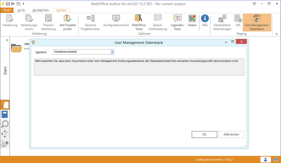 Usermanagement Staging in WebOffice author Usermanagement Staging in WebOffice author