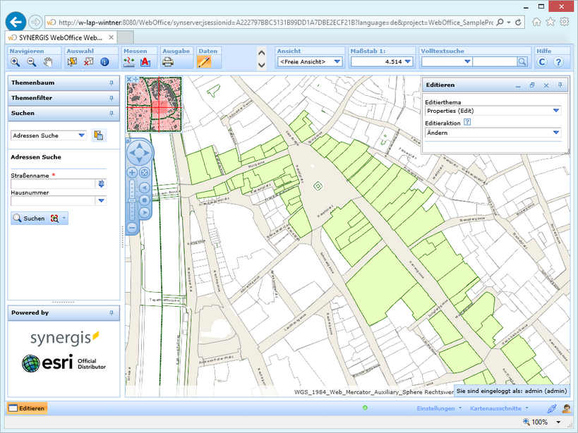 Editieren mit einem Administrator - voller Zugriff auf das Editierthema Editieren mit einem Administrator - voller Zugriff auf das Editierthema