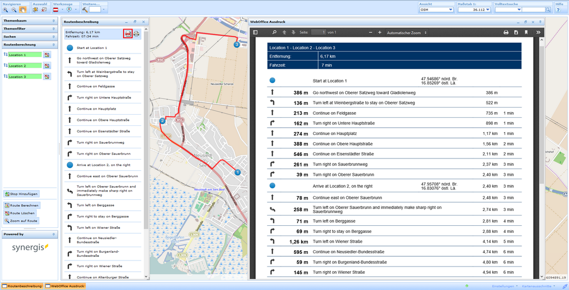 PDF Erstellung von Routenbeschreibungen PDF Erstellung von Routenbeschreibungen
