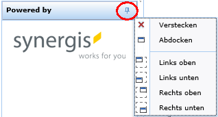 Pinnadel-Symbol mit zusätzlichen Funktionen Pinnadel-Symbol mit zusätzlichen Funktionen