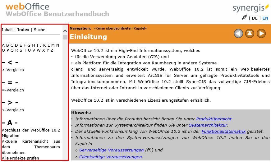 Index - Suche nach Stichwörter
