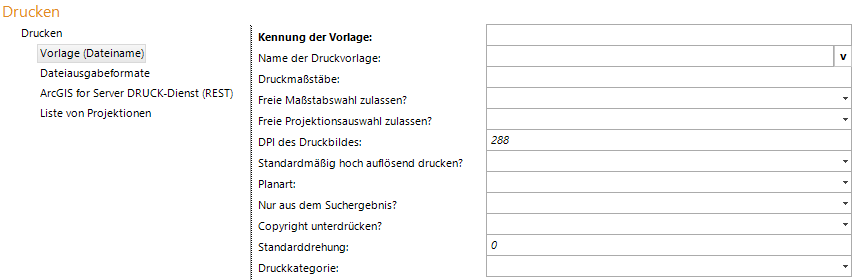 Konfiguration Vorlage (Dateiname)