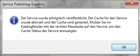 Cache wird nach Veröffentlichung generiert
