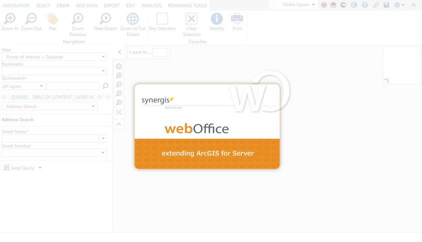 Default splashscreen of WebOffice core client