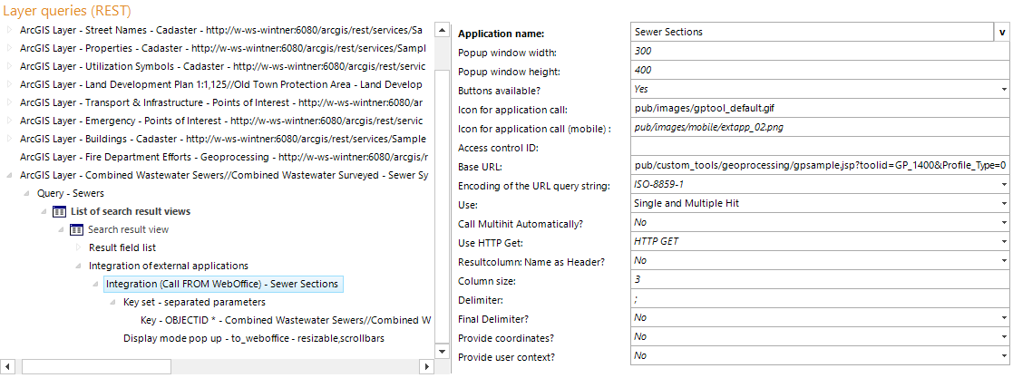 Integration (Call FROM WebOffice) configuration