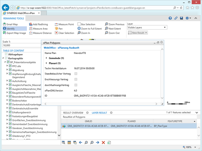 Accessing xPlanning Information in the WebOffice core client Accessing xPlanning Information in the WebOffice core client
