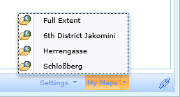 Geo bookmarks named "My Maps" Geo bookmarks named "My Maps"