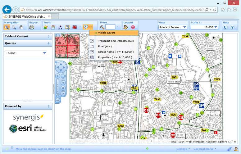 Choose between all visible and specific layers for MapTip