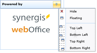Pin symbol with additional options