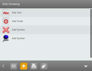 Add drawing tool in the mobile client