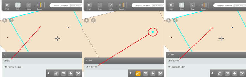 Assigning the attribute "GNR" from the point to the polygon layer