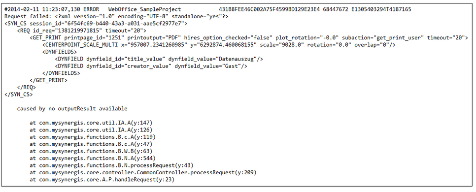 log file extract log file extract