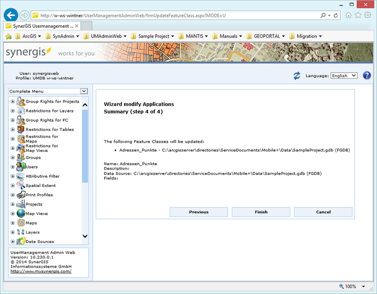 Modify a feature class - step 3 Modify a feature class - step 3