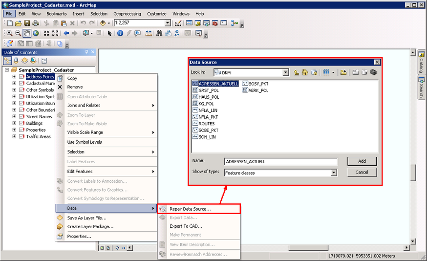 Repair all data sources at once Repair all data sources at once
