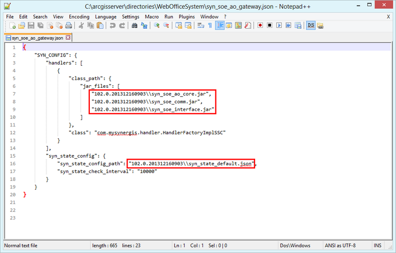 Adjust file paths if different from standard paths