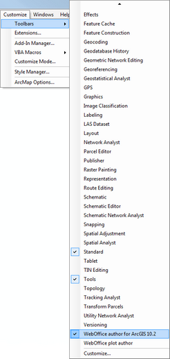  Activating WebOffice author Toolbar