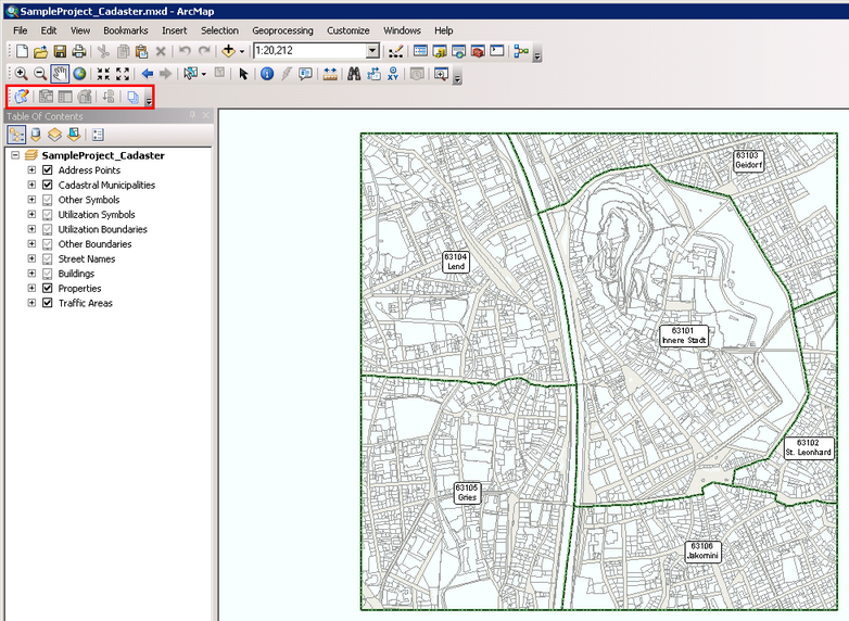 WebOffice author Toolbar