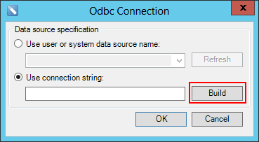 Building new connection string
