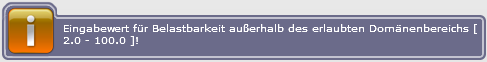 Eingabewert ist außerhalb des Domänen-Bereichs Eingabewert ist außerhalb des Domänen-Bereichs