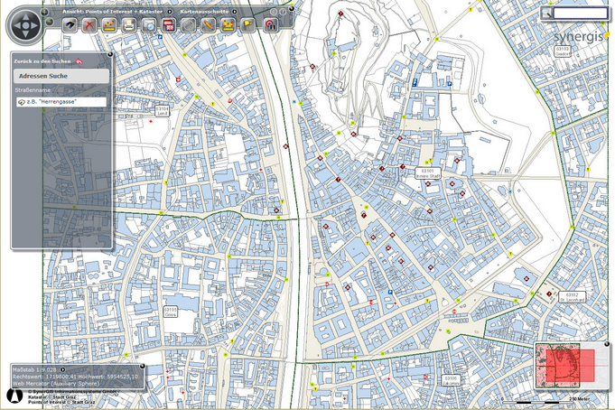WebOffice flex Client - Graue Projektoberfläche WebOffice flex Client - Graue Projektoberfläche