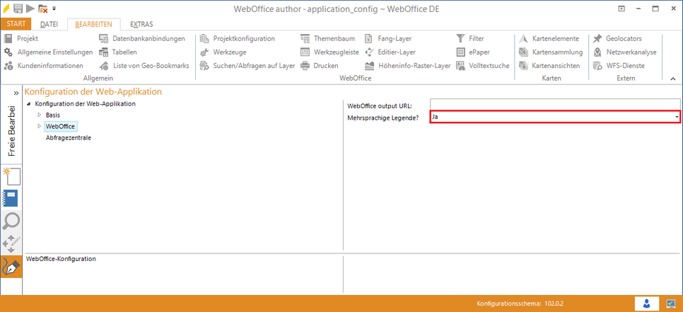 Mehrsprachige Legenden in der Anwendungskonfiguration aktivieren Mehrsprachige Legenden in der Anwendungskonfiguration aktivieren