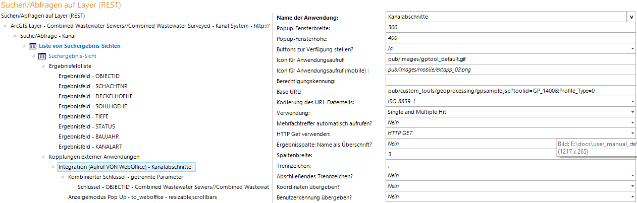 Integration (Aufruf VON WebOffice) Konfiguration Integration (Aufruf VON WebOffice) Konfiguration