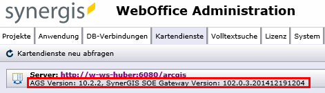 ArcGIS for Server & Server Object Extension Software Version ArcGIS for Server & Server Object Extension Software Version