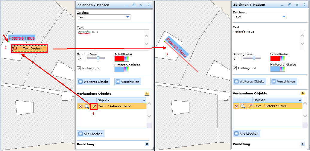 Nachträgliches Drehen von einem Text im WebOffice html client Nachträgliches Drehen von einem Text im WebOffice html client